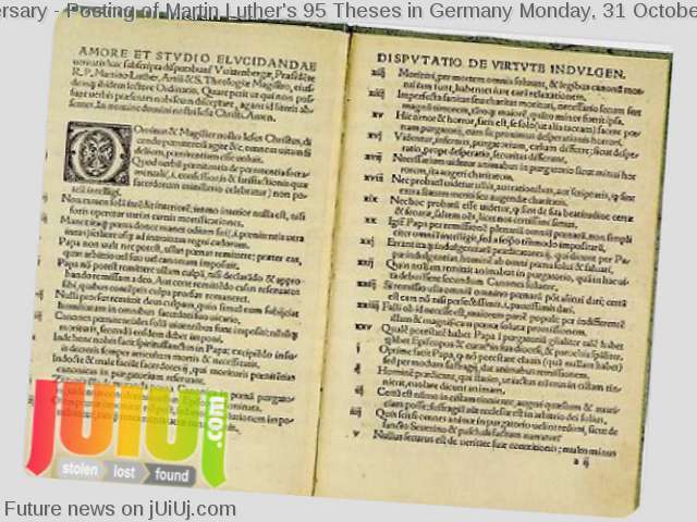 Posting of the 95 theses