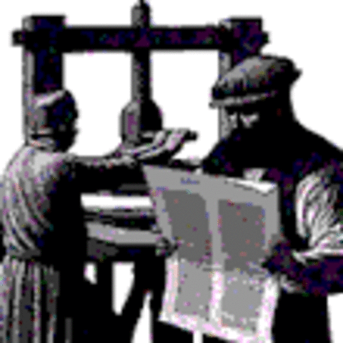 The invention the the Printing Press ( Gutenberg )