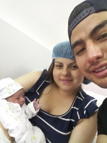 Nacimiento de nuestro hijo Thiago Andres Rodriguez  30-12-2017