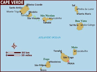 Cabo Verde uhartedia hartu