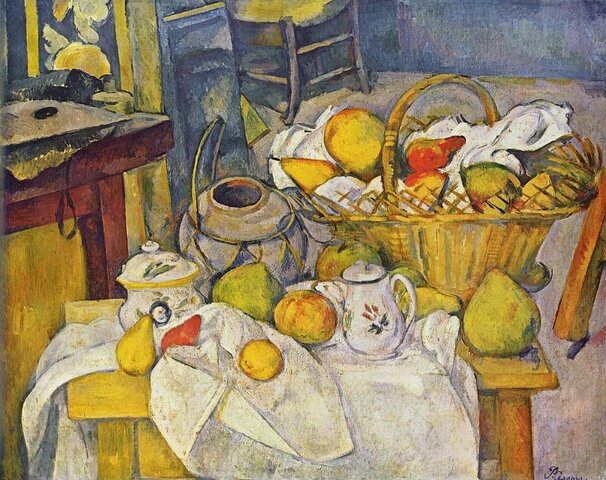 La Table de cuisine - Paul Cezanne