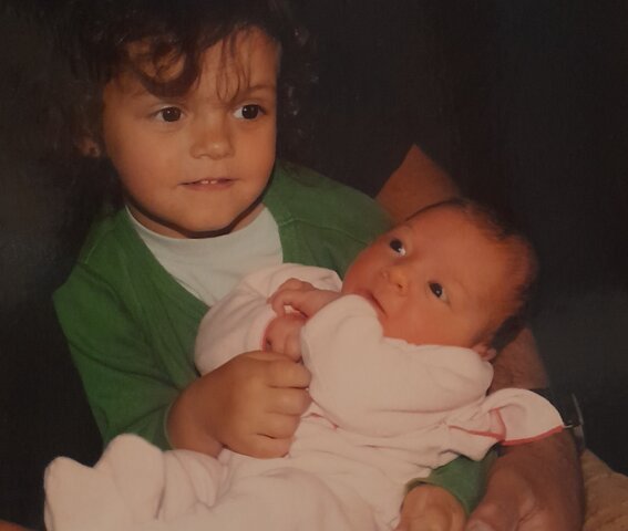 Va néixer la meva germana.