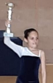 Vaig guanyar una copa de patinatge