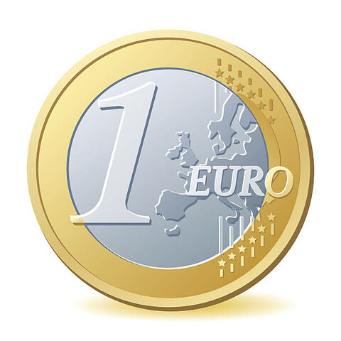 The euro is officially launched on the market in 1999
