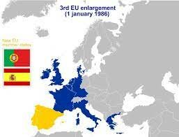 Portugal and Spain joined to the European Communities