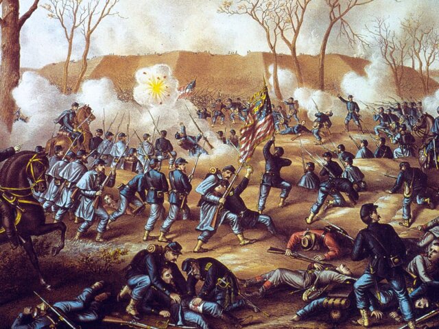 Battles of Fort Henry and Fort Donelson in Tennessee