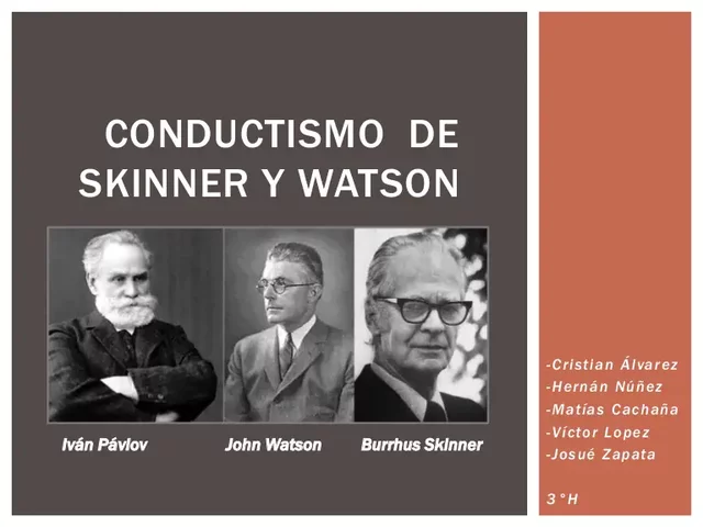 John Watson y Burrhus F. Skinner