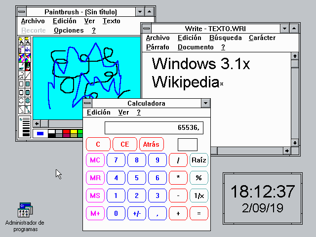 Windows 3.1x