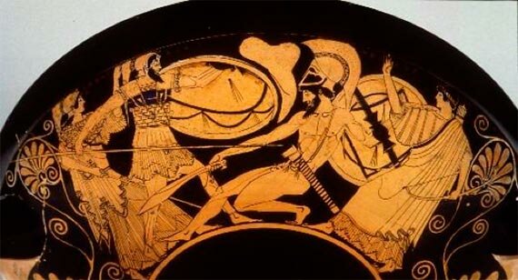 HOMERO DESCRIBE ANATOMÍA DE LAS HERIDAS