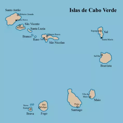 Cabo verde uhartedia hartu