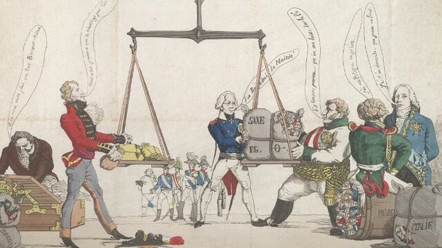 Congreso de Viena: Mettermich canciller austriaco ideólogo de La Restauración