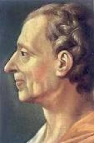 Montesquieu is born