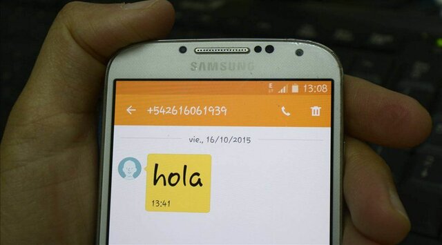 cantidad de mensajes