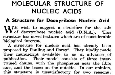 Publicación de uno de los artículos más importantes de la historia