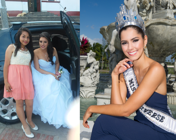 My sister's marriage / Miss Universe Colombia