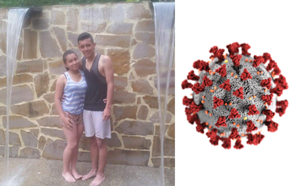 Thermal walk / Covid-19