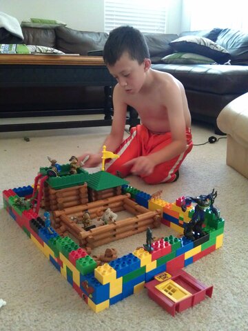 Cognitive- Building with legos