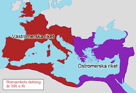 Romarriket delas