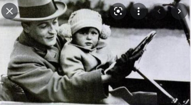 The birth of his son