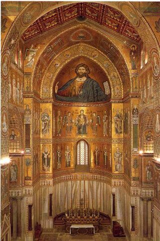 Mosaics de Santa Maria Nuova de Monreale