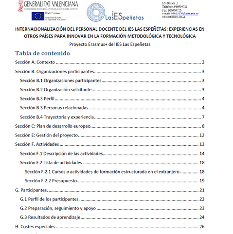 PRESENTACIÓN DEL PROYECTO