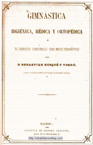 Gimnasia médica por Sebastián Busqué Torró.