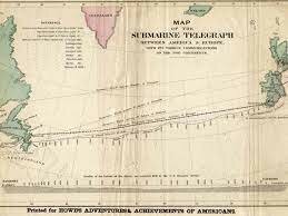 Primer cable submarino transatlantico intercontinental