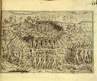 Alliance avec les Hurons et les Bataille de Ticonderoga