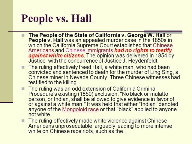 People vs Hall
