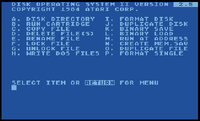 Atari DOS