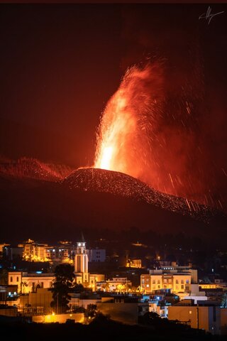 Fet ecològic: Erupció volcà de la Palma