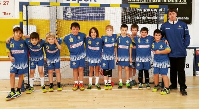 EL MEU PRIMER PARTIT DE HANDBOL