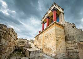 Great Stone Palaces At Knossos