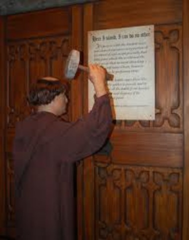 Posting of the 95 Theses