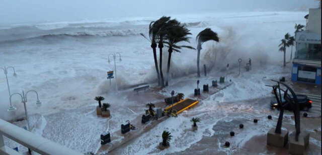 El temporal gloria a Catalunya