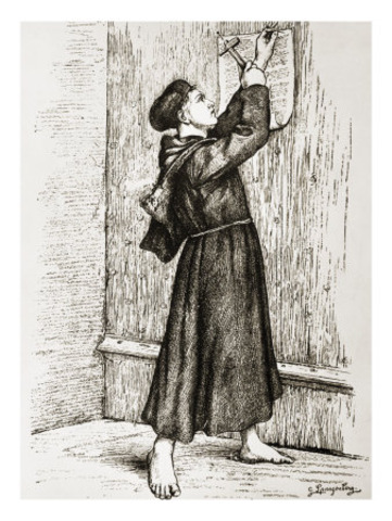 posting of the 95 Theses