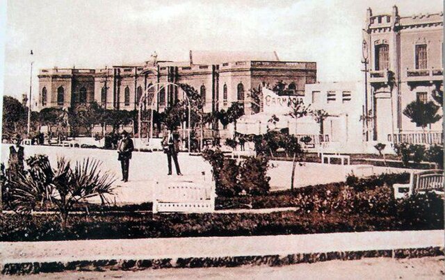 Línea telegráfica a Córdoba.