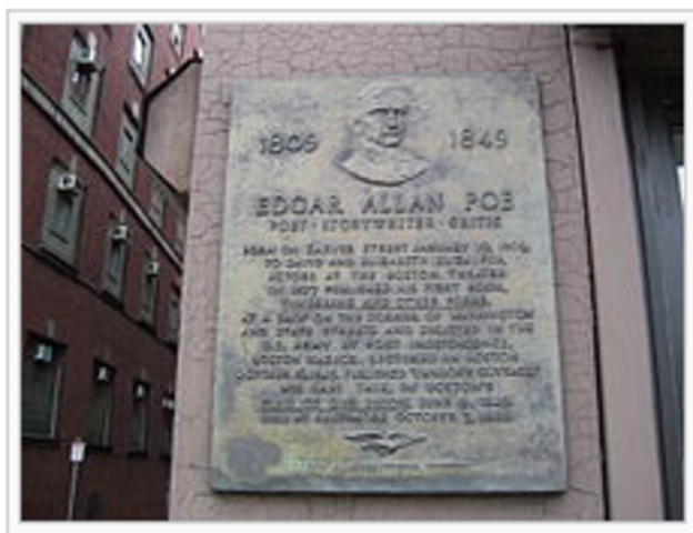 Edgar Allan Poe is born