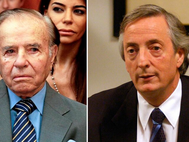 Balotaje: Menem-Kirchner