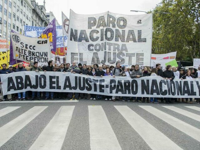Paro Nacional de la CGT