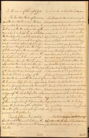 Firma del tratado Guadalupe-Hidalgo