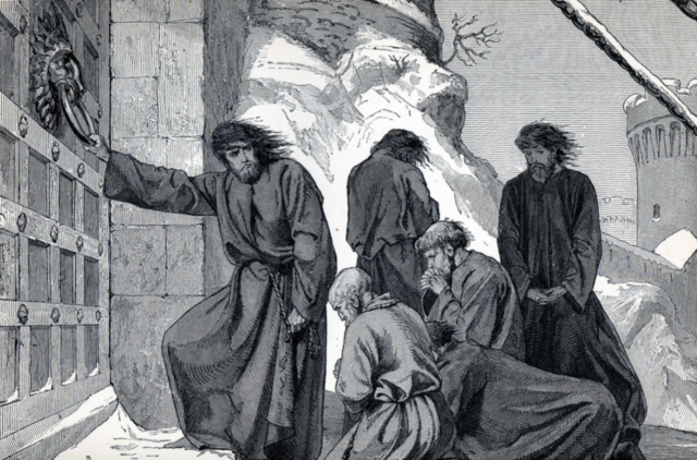 Pope Gregory VII Excommunicates Henry IV