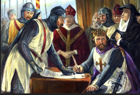 King John Signs the Magna Carta