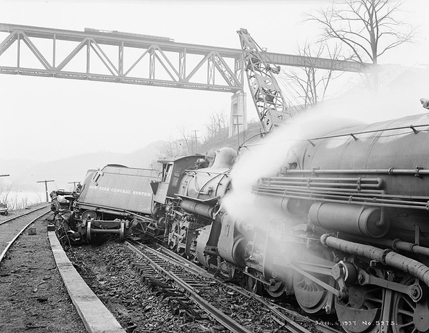 Connellsville Train Wreck!