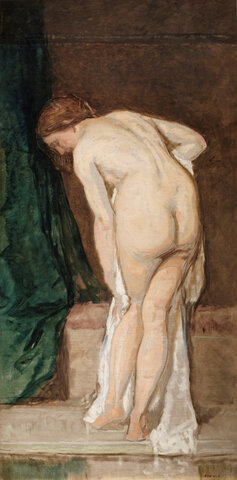 Mujer al salir del baño - Eduardo Rosales