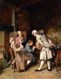 Els coneixedors de pintura - Meissonier