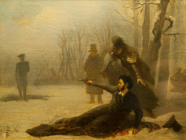 El duelo de Alexander Pushkin y Georges Dantés