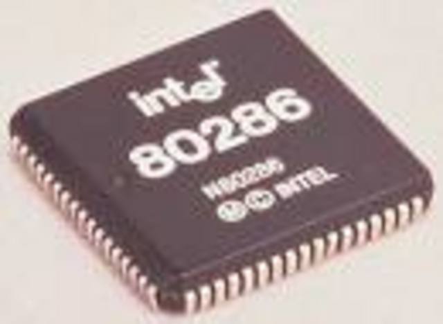 Aparición de los primeros 80286 - Intel