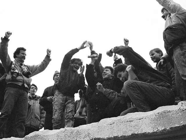 The fall of the Berlin Wall