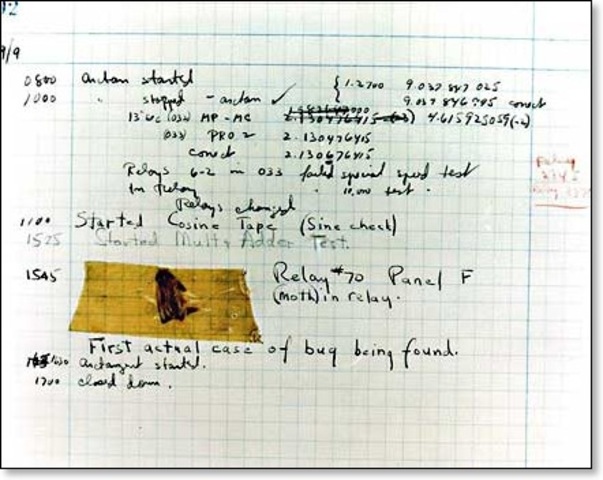 First Computer "Bug"